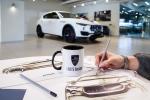 Maserati Levante Shtorm White Matte Carbon by Larte Design 2018 года